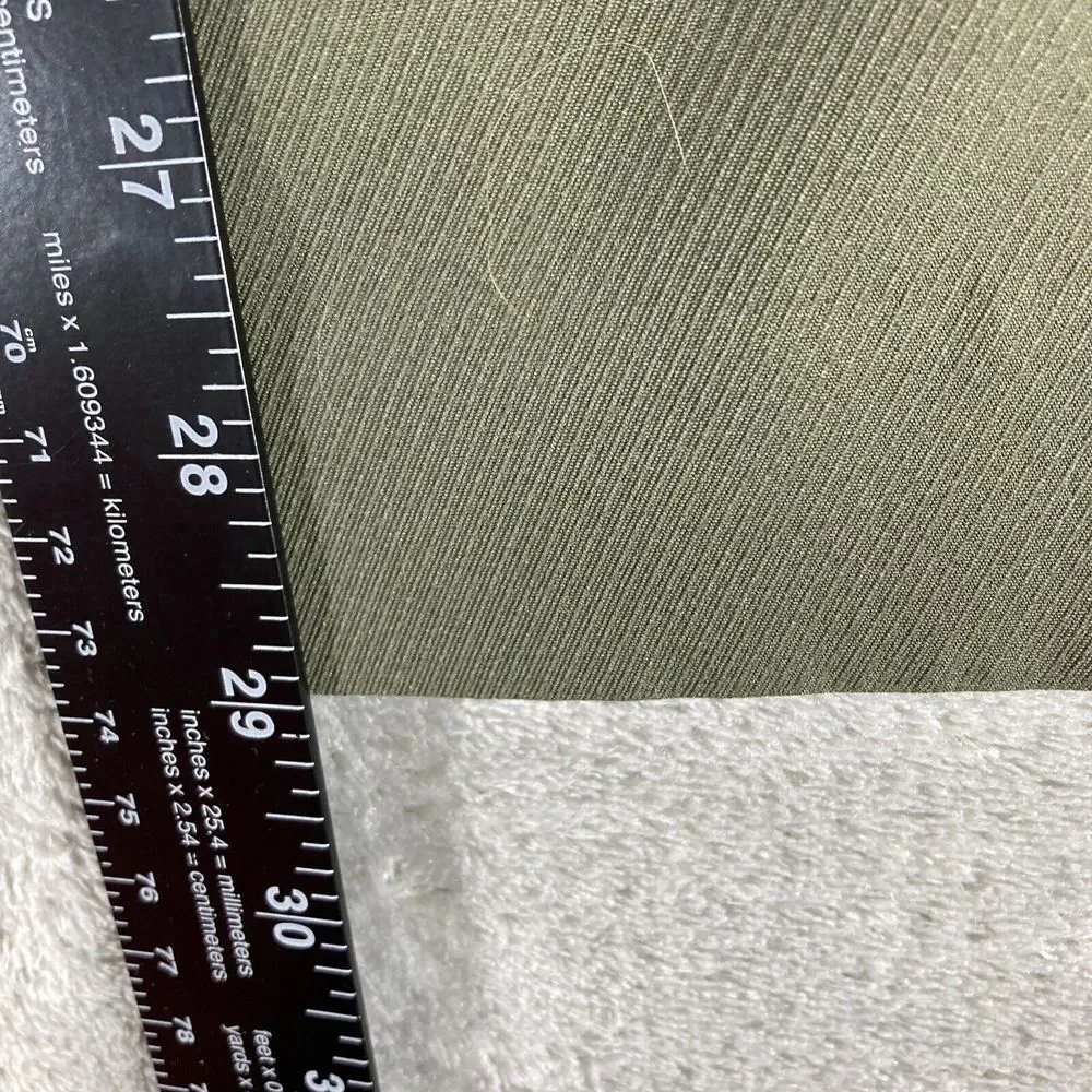 IZOD XFG‎ Pleated Chino Dress Pants Mens Size 34x30 Olive Green 100% Polyester